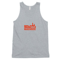 90s Warehouse Unisex Tank Top-Heather Grey-Rave Division