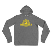 Free Kazantip Unisex hoodie-Deep Heather-Rave Division
