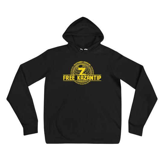 Free Kazantip Unisex hoodie-Black-Rave Division