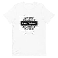 Industrial Techno Unisex T-Shirt-White-Rave Division