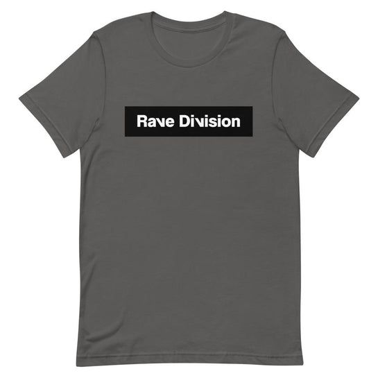 Rave Division Classic Black Unisex T-Shirt-Asphalt-Rave Division