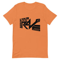 Support Your Local Rave Unisex T-Shirt-Burnt Orange-Rave Division