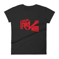 Support Your Local Rave Women T-Shirt-Black-Rave Division