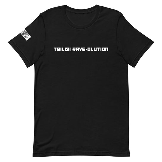 Tbilisi Raveolution Short-Sleeve Unisex T-Shirt-Black-Rave Division