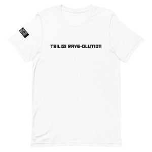 Tbilisi Raveolution Short-Sleeve Unisex T-Shirt-White-Rave Division
