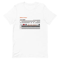 TR-909 Unisex T-Shirt-White-Rave Division