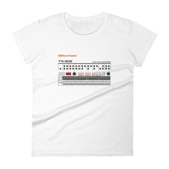 TR-909 Women T-Shirt-S-Rave Division
