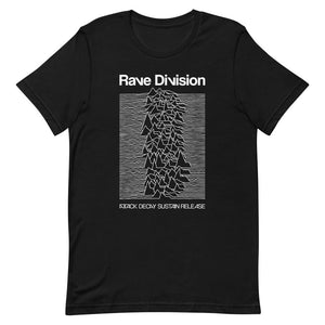 Unknown Pleasures Unisex T-Shirt-Black-Rave Division